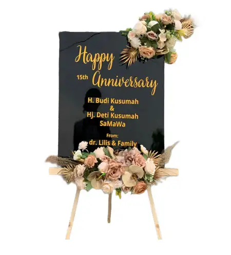 Papan Bunga Akrilik Patehan